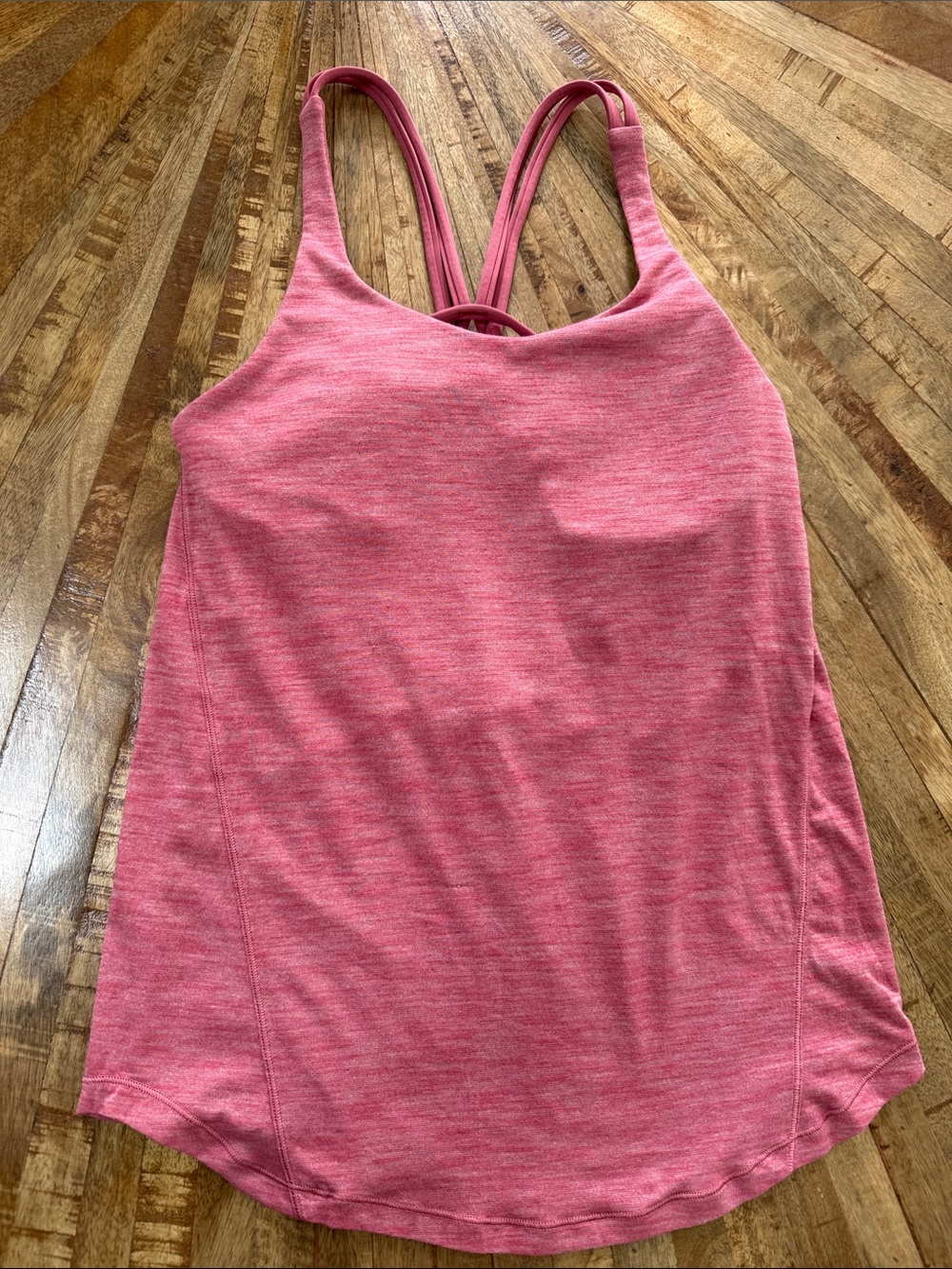 lululemon athletica Pink Heather Tank Top 4